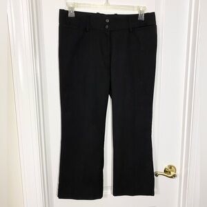 Y2K The Limited Cassidy Fit High Waist Cropped Pants Black Size 12